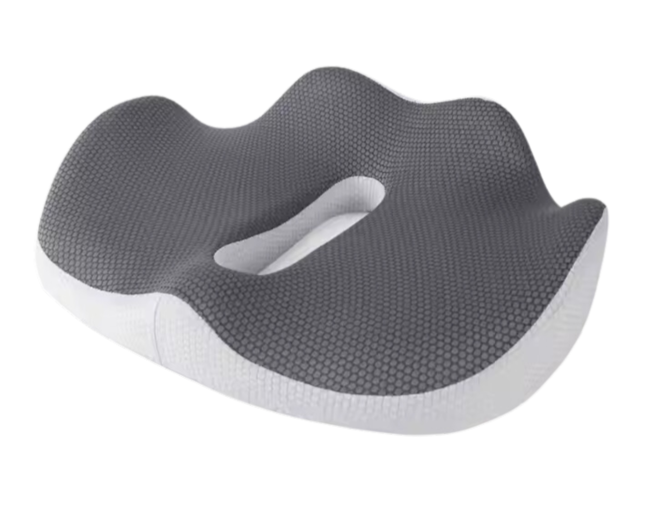 Ergonomic Large Memory Foam Cushion Seat for Office Chair - Coccyx Cushion for Tailbone, Sciatica & Back Pain Relief
