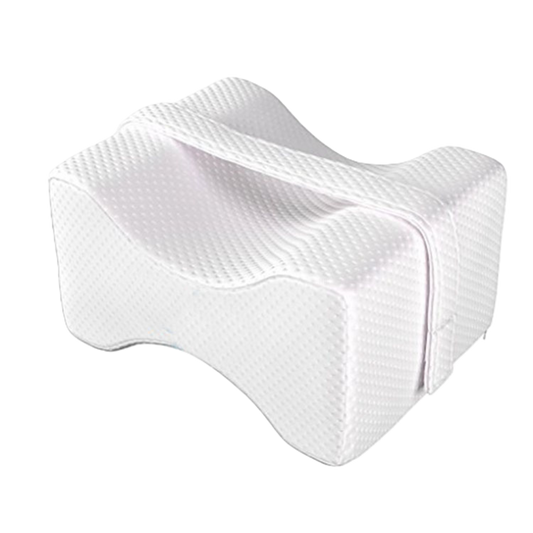 Memory Foam Knee Pillow for Side Sleepers - Orthopedic Leg Support
