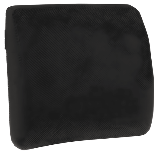 Memory foam lumbar support cushion for office chair lower back pain relief